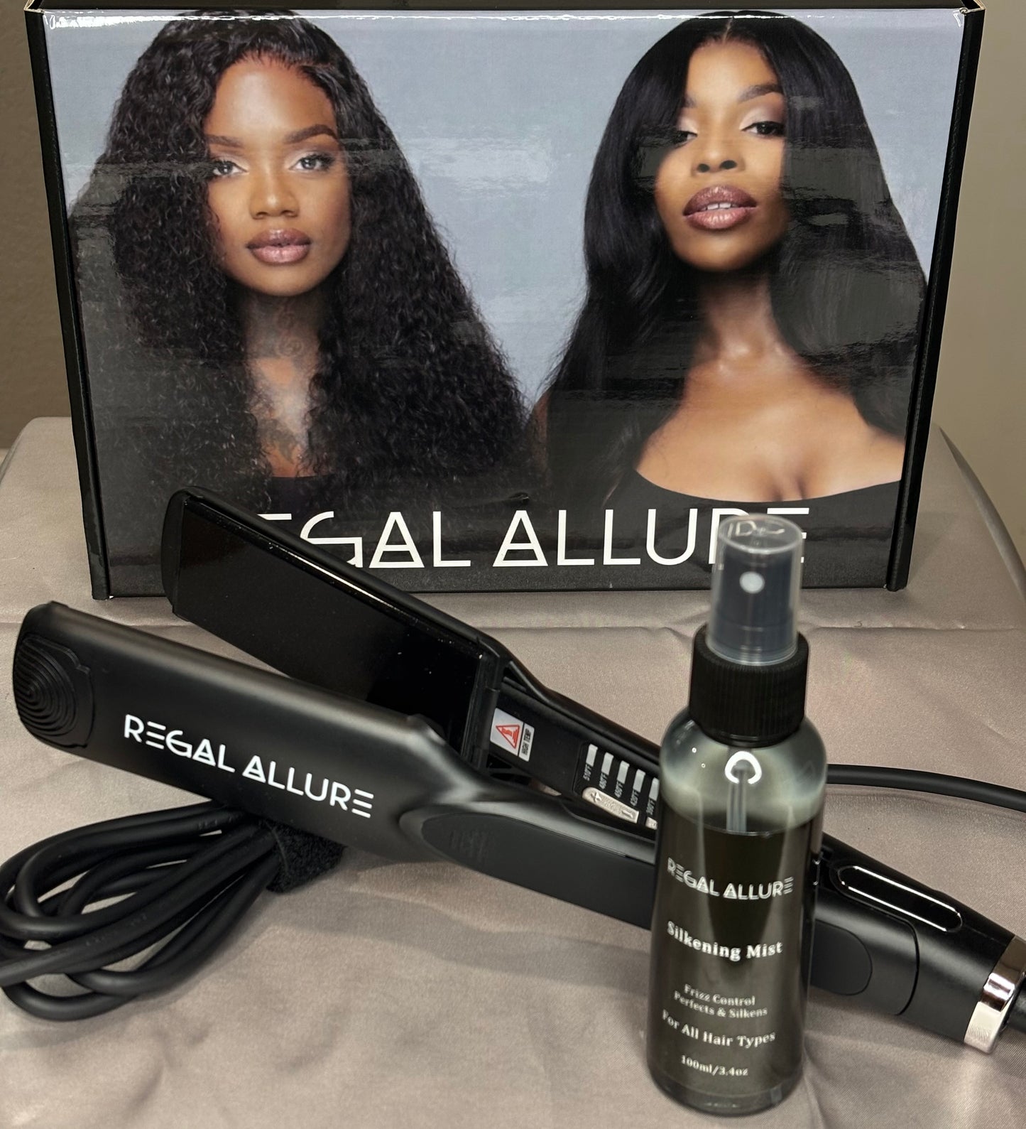 Flat Iron & Silkening Mist