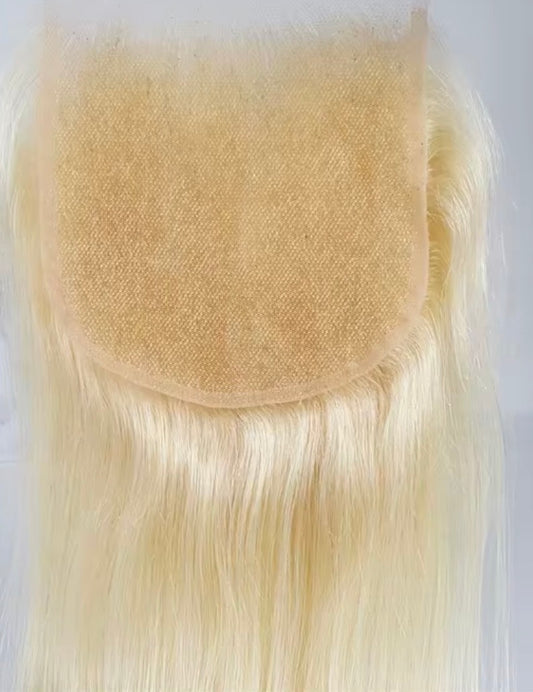Raw Indonesian Closure (613) Blonde